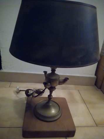 Lampada da tavolo base fiorentina fine 800