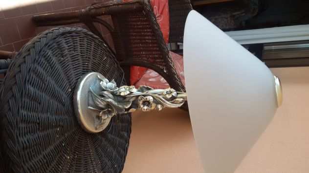 Lampada ottaviani del 1980 alta 48 cm pezzo introvabile fusione unica