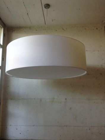 Lampada soffitto cilindro grande cm100