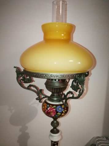 Lampada vetro e ceramica