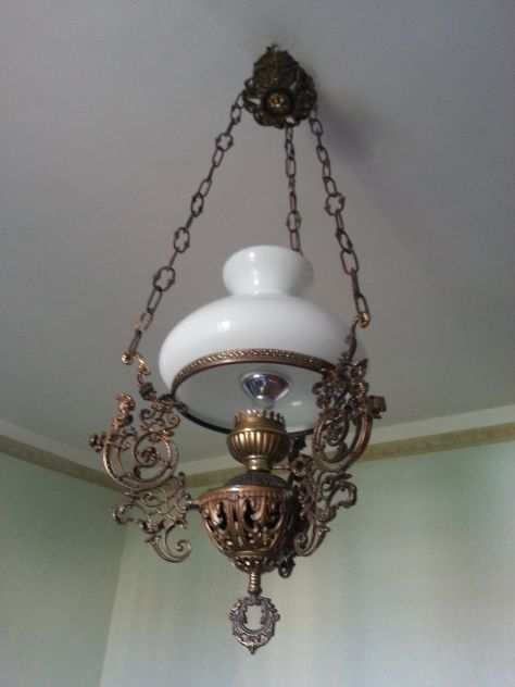 Lampadario in bronzo