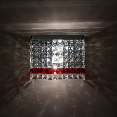 lampade applique tutto cristallo purissimo nuovo made in italy joshop ingresso