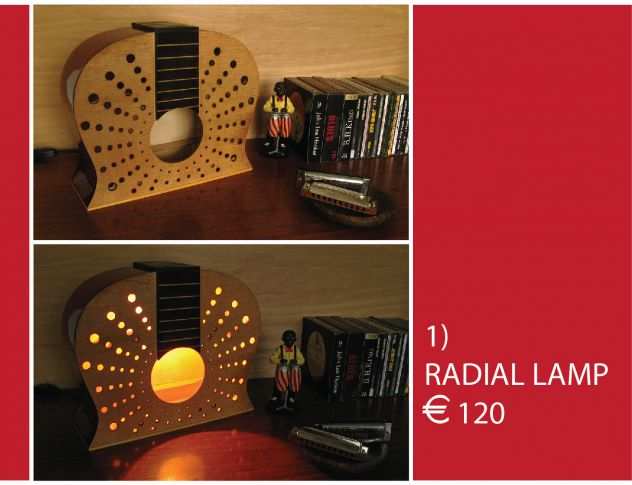 Lampade - Guitars Lamp