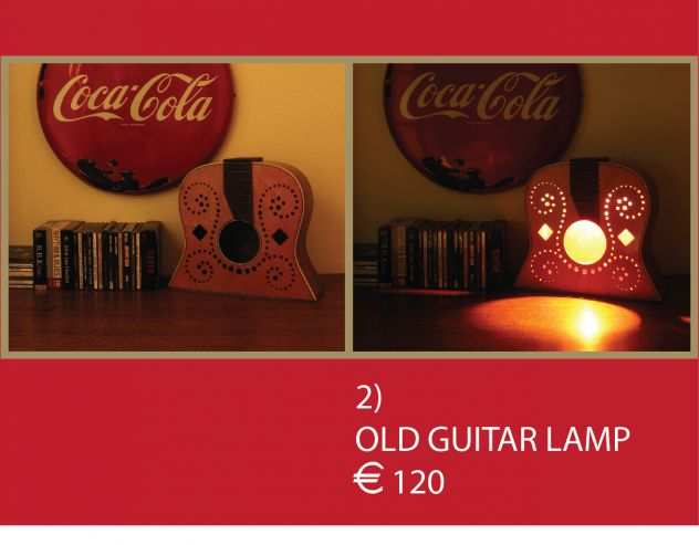 Lampade - Guitars Lamp