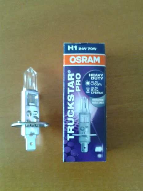 Lampadina Osram H1 Truckstar Pro 24V 70W