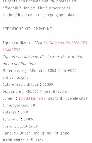 Lampadine a LED H4