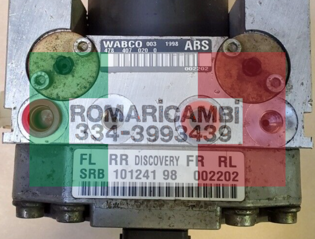 Land Rover Discovery II SRB101241 pompa centralina ABS Euro 279