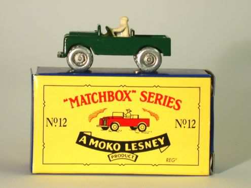 LAND ROVER MATCHBOX SERIES scala 1 75 riedizione Lasney