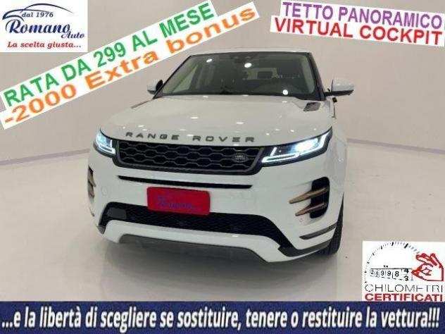 LAND ROVER - Range Rover Evoque 2.0d i4 mhev R-Dynamic SE awd 150cv autoTETTO PANORAMICO