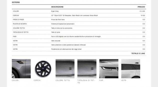 LAND ROVER Range Rover Sport HSE DYNAMIC INGENIUM 3.0 PHEV BENZINA ARRIVO 06-23 rif. 19314491