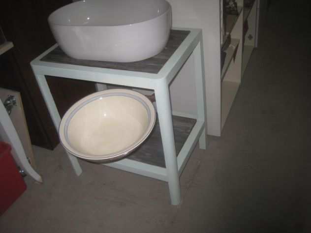 LAVABO BAGNO TOILETTE VINTAGE RESTAURATO COD. 20279