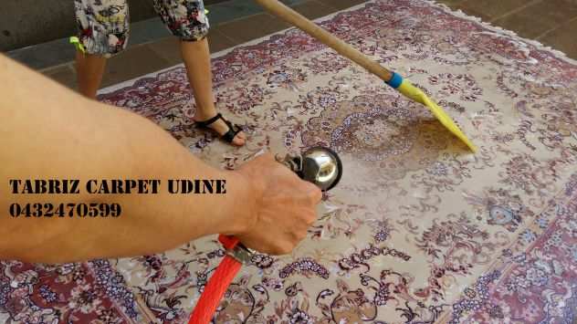 Lavaggio completo e profondo tappeti Persiani Tolmezzo, pulizia tappeto