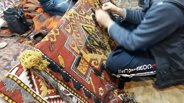 Lavaggio e restauro tappeti persiani Castelfranco Veneto, lavaggio profondo