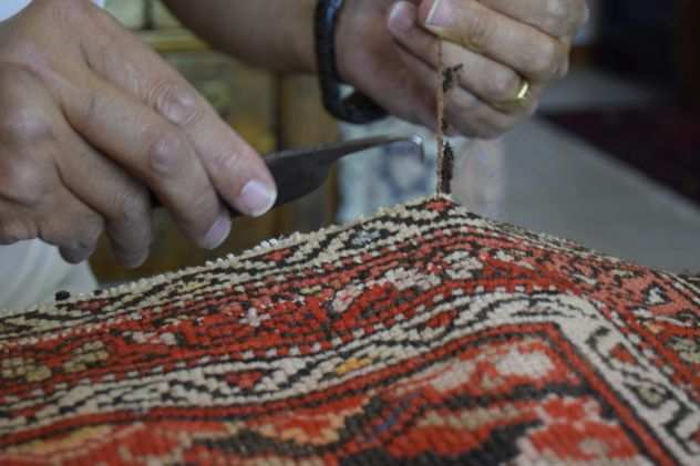 Lavaggio profondo e restauro tappeti Persiani Portogruaro