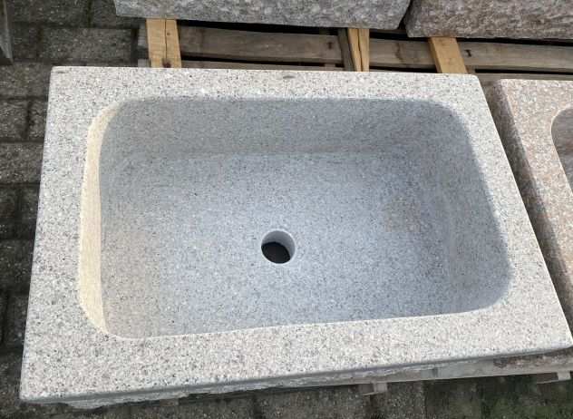 Lavandino lavello in pietra granito 60cm