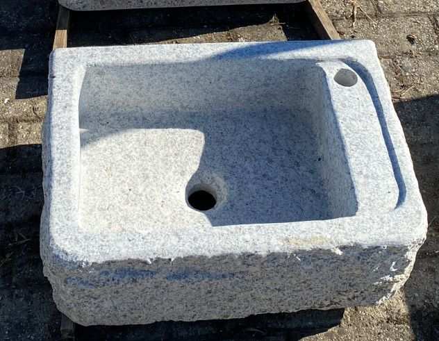 Lavello lavandino in pietra granito 50 cm