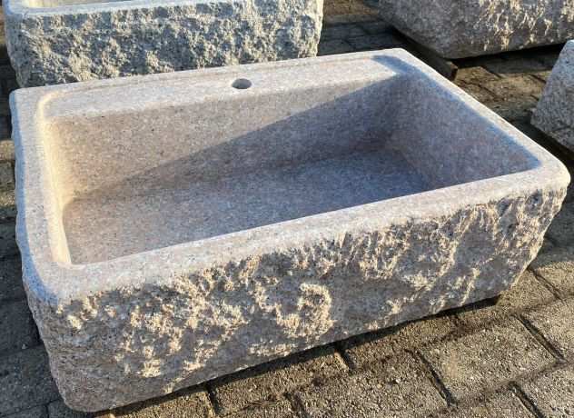 Lavello lavandino in pietra granito 70 cm