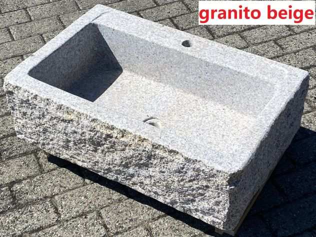 Lavello lavandino in pietra granito 70 cm