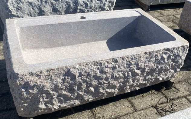 Lavello lavandino in pietra granito 80cm