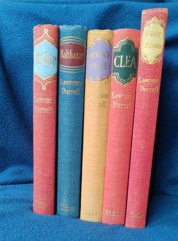 Lawrence Durrell - Lot with 5 books - 1957-1960