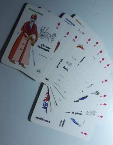 Le carte da gioco pubblicitarie Miralanza, Le carte della fortuna Sergio Ruffolo