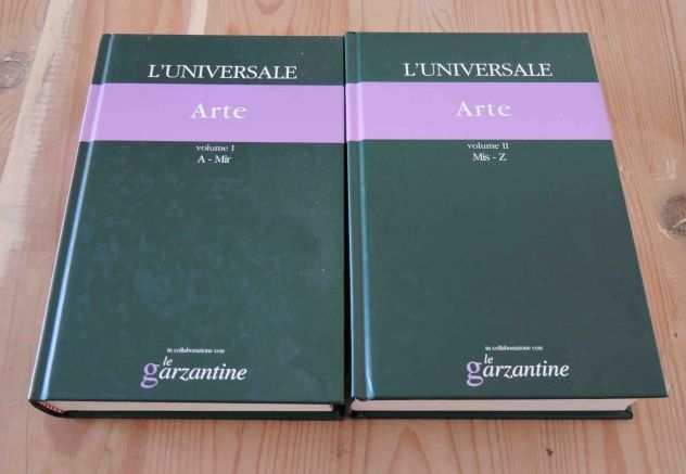 Le Garzantine. ARTE. 2 volumi