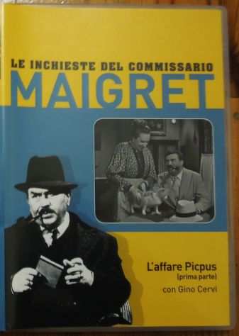 Le migliori inchieste di Maigret, con Gino Cervi, in Dvd