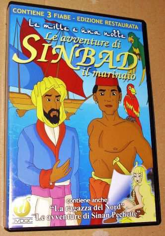 le mille e una notte  Le avventure di SINBAD il marinaio e altre fiabe - DVD