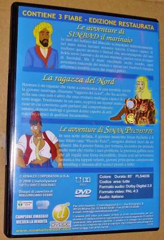 le mille e una notte  Le avventure di SINBAD il marinaio e altre fiabe - DVD