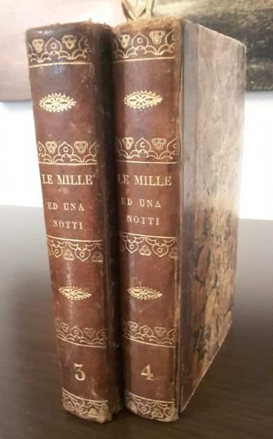 LE MILLE E UNA NOTTE, NOVELLE ARABE Voll. 3-4, 1852.