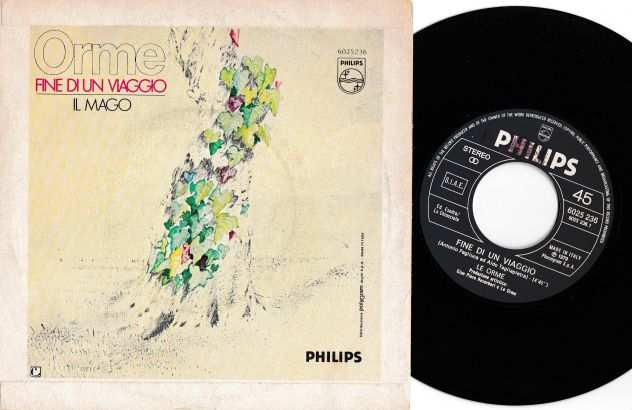 LE ORME - Fine Di Un Viaggio - 7  45 giri 1979 Philips Italy