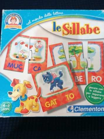 Le sillabe Clementoni 46 anni