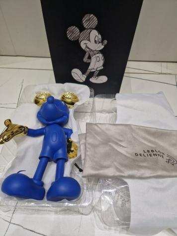 Leblon Delienne - Statuetta - Mickey Welcome - Bleu et Or - (1) - Res