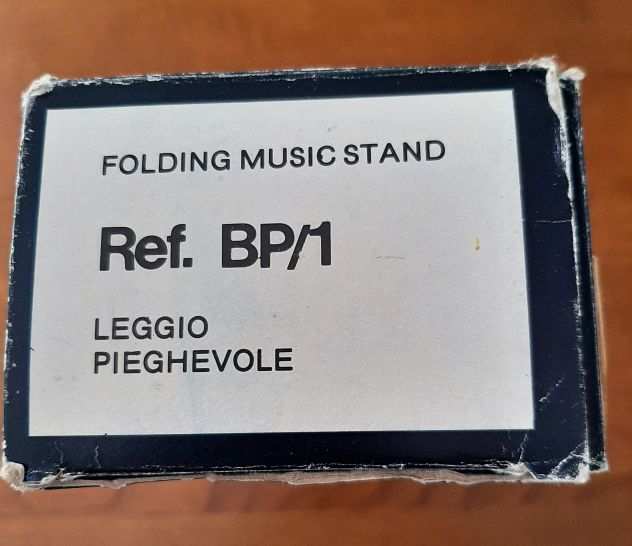 Leggio pieghevole Bespeco BP1  Poggiapiede