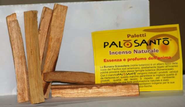 Legnetti incenso Palosanto bastoncini stick 7 pezzi