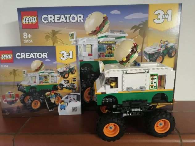 Lego 31104 Monster Truck degli Hamburger