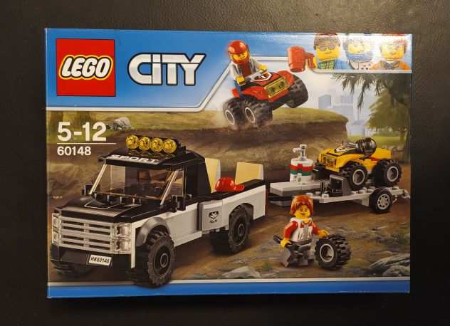 Lego 60148 city team da corsa del fuoristrada