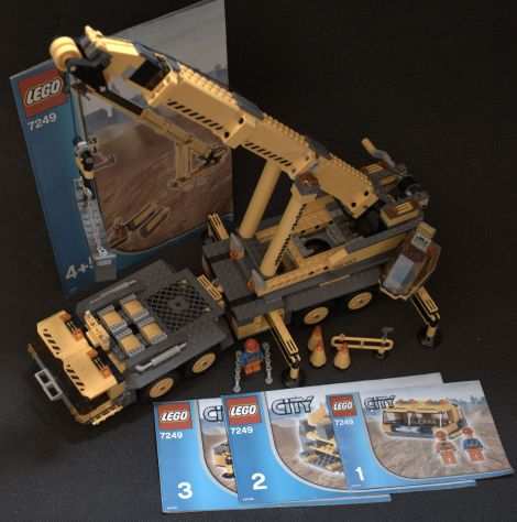 LEGO City 7249 Grugrave - Set Completo con Istruzioni Originali