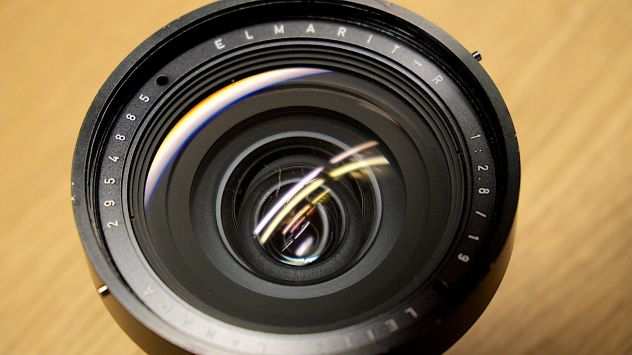 LEICA 19mm ELMARIT-R f2.8 LEITZ CANADA modificato Nikon