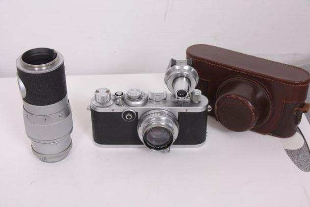 Leica IF  Summar 5cm f 2.0  Hektor 13,5 cm f 4,5  VIOOH Fotocamera analogica