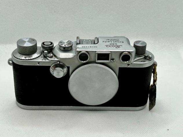 Leica IIIc (with Belgian customstax seal) Fotocamera a telemetro (Senza Prezzo di Riserva)