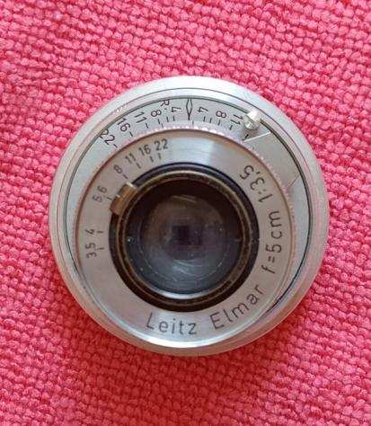 Leica, Leitz Elmar 3,55cm adapted for Sony E