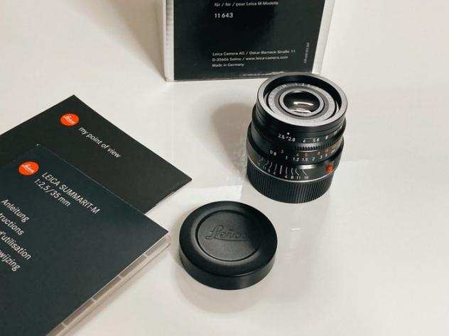 Leica M Summarit F2.5 35mm Obiettivo grandangolare