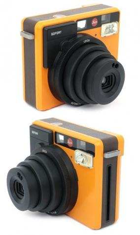 Leica Sofort Automatik Hektor 12,760 Instant Film Camera Orange model Working. MINT NEVER USED. Fotocamera istantanea