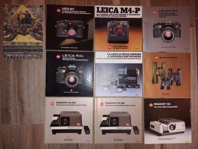 Leitz brochure (10x) Fotocamera analogica