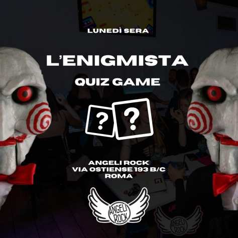 LEnigmista Quiz Game da Angeli Rock