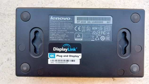 Lenovo USB 3.0 docking station ULTRA