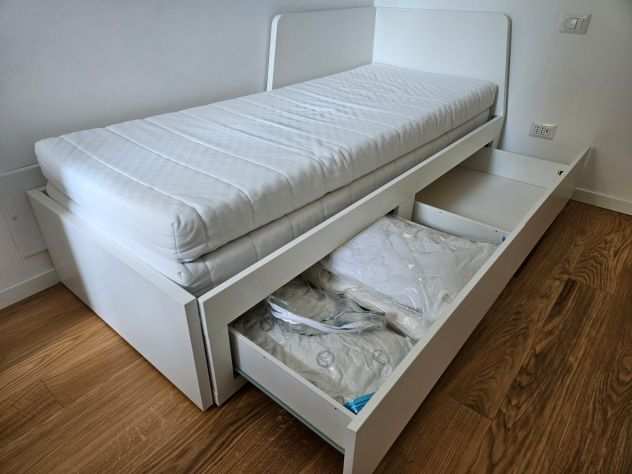 Letto divano2 cassetti2 materassi, FLEKKE IKEA