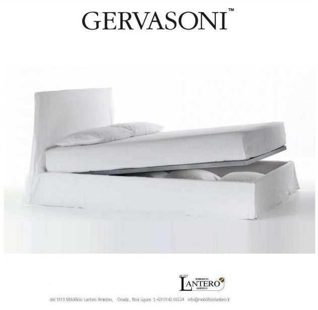 letto matrimoniale GHOST design Gervasoni in pronta consegna