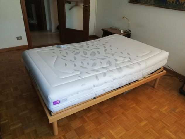 Letto motorizzato 120x200 con materasso Memory